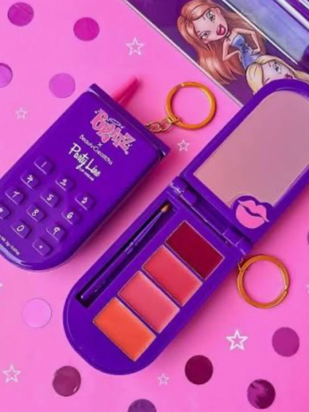 Beauty Creations Bratz Party Line Phone Lip Cream
